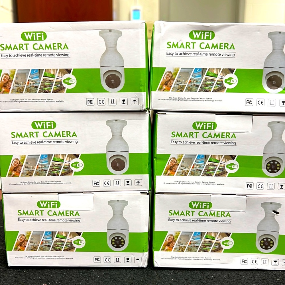 3 Wifi smart cameras